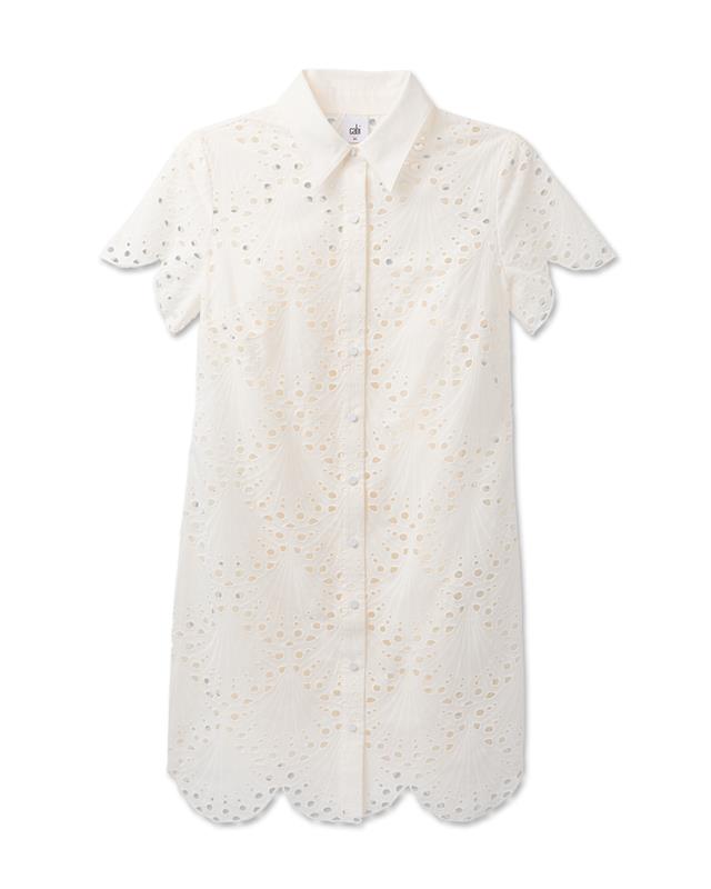 Eyelet Day Dress