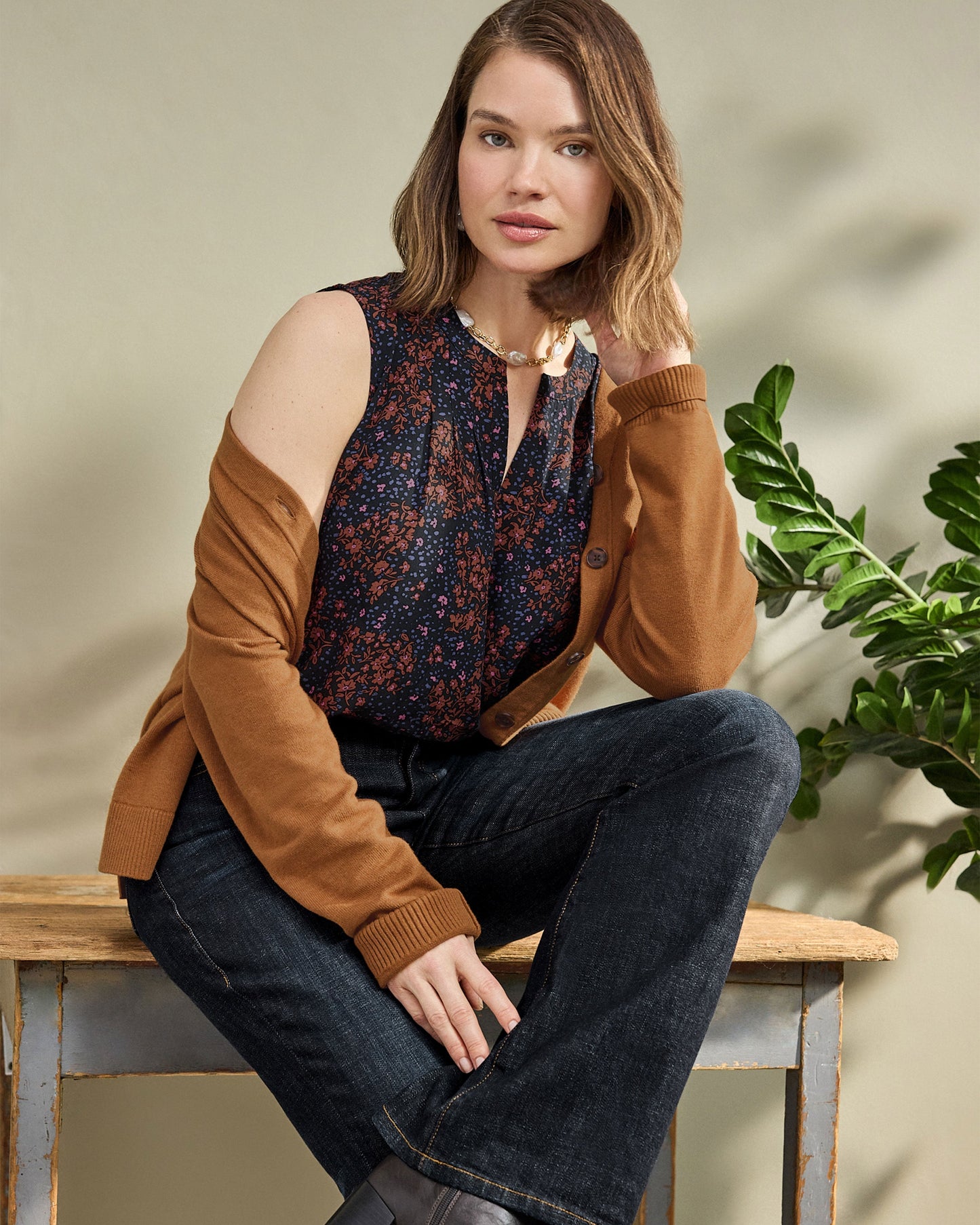 Midnight Garden Top